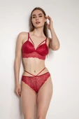 OROVİTA DESTEKSİZ İPLİ DANTELLİ BRALET TAKIM 5540 - 10