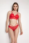 OROVİTA DESTEKSİZ İPLİ DANTELLİ BRALET TAKIM 5540 - 3