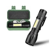 Klaus USB Şarjlı El Feneri 3+1W 400 MAH - 1