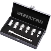 İzeltaş 1113006007 Lokma Anahtar Takımı 1/2" 7 Parça Torx - 2