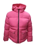 Kaside Y060 Kadın Oversize Kapüşonlu Şişme Spor Mont - 1