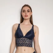 OROVİTA DESTEKLİ V YAKA DANTELLİ BÜSTİYER 5060 - 1