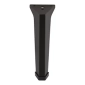 Sehpa Masa Puf Tabure Ünite Baza Koltuk Ayağı Mobilya Ayakları Ayağı Metal Ayakları 12 Cm Siyah - 7