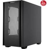 ASUS A21 360 MM SOĞUTUCU, 380 MM UZUNLUĞA KADAR EKRAN KARTI VE STANDART ATX PSU DESTEKLİ GİZLİ KABLO BÖLMELİ MICRO-ATX - A21 ASUS CASE - SİYAH - 2