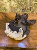 Feng Shui Ejderha Yin Yang Beyaz Kaplan Geri Akış Tütsü thumbnail 5