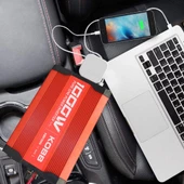 Kobb Kbn1000 12V/220V 1000Watt Tam Sinüs Dönüştürücü İnvertör thumbnail 8