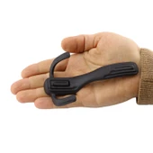 Metal Portmanto Vestiyer Duvar Dolap Elbise Askısı Mat Siyah Mobilya Kapı Askılığı Aparatı thumbnail 4