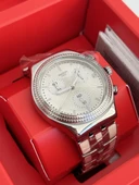 Swatch Crystal Cascade 40mm Çelik Kordon Erkek Kol Saati YCS580G - 4