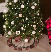 Yılbaşı Çam Ağacı Örtüsü Gnomelar Christmas partisi Büyük Boy 95 cm - 2