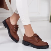 Dilimler Ayakkabı Taba Kadın Gündelik Ayakkabı thumbnail 2