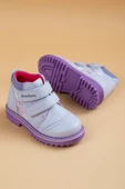Şirin Bebe Ortopedik Cırtlı Lila Kız Çocuk Bot thumbnail 1