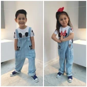 MODAVALS MINNIE & MICKEY TULUM KARDEŞ KOMBİN MICKEY BAHÇIVAN TULUM & TSHIRT - 7