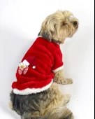 Kitty Santa Köpek Kazağı, Noel , Yılbaşı Elbisesi Kıyafeti - 6