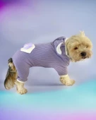 Bunny Boo Kulaklı Köpek Tulumu Kıyafeti - 4