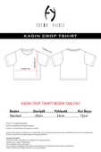 Blackpink Jisoo Signature Bej Kadın Crop Tshirt - 6