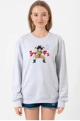 Dragon Ball Z Anime Angry Goku Grimelanj Kadın 2ip Sweatshirt thumbnail 1