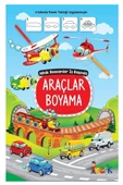 Minik Ressam İş Başında -Araçlar Boyama - 1
