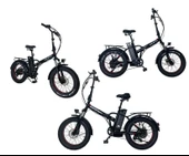 DAAFU E-100 KALIN TEKER FAT KATLANIR ELEKTRİKLİ BİSİKLET - 1