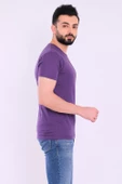 Mürdüm Basic Kısakol Erkek Slim Fit Tshirt thumbnail 6