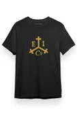 Pirate Of The Carribean East India Trading Logo Siyah Kısa kol Erkek Tshirt thumbnail 1