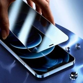 iPhone 14  Fit Hard Mat Privacy Cam Ekran Koruyucu - 4