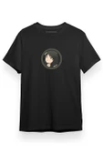 Love Live Anime Superstar Circle Black Siyah Kısa kol Erkek Tshirt - 1