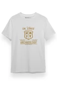 Indiana Jones Archaeology Beyaz Kısa kol Erkek Tshirt thumbnail 1