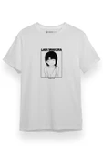 Serial Experiments Anime Lain Poster Beyaz Kısa kol Erkek Tshirt thumbnail 1