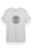Respect Few Fear None Beyaz Kısa kol Erkek Tshirt - 1