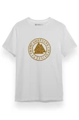 Vikings Valknur Runes Beyaz Kısa kol Erkek Tshirt thumbnail 1