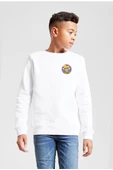 Beyblade Max Bladebreakers Beyaz Çocuk 2ip Sweatshirt - 1