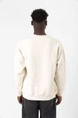 Big Bang Theory Bang Logo Ekru Erkek 2ip Sweatshirt - 5
