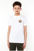 Beyblade Max Bladebreakers Beyaz Çocuk Bisikletyaka Tshirt - 1