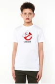 Casper The Friendly Ghost Casbuster Beyaz Çocuk Bisikletyaka Tshirt - 1