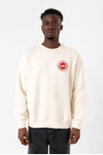 Chicago Fire Logo Ekru Erkek 2ip Sweatshirt - 1