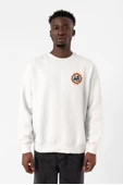 Dragon Ball Z Anime Logo Beyaz Erkek 2ip Sweatshirt thumbnail 1