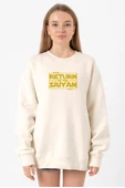Dragon Ball Z Anime Namek Wars Ekru Kadın 2ip Sweatshirt - 1