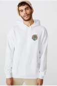 Dragon Ball Z Anime Shenron Beyaz Erkek 3ip Kapşonlu  Sweatshirt thumbnail 1