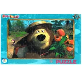 Frozen Elsa, Maşa İle Koca Ayı, Çilek Kız, Cocomelon Puzzle/Yapboz Set - 4