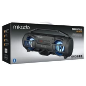 Mikado MD-BT38 Freestyle Siyah Işıklı BT/TF/USB/AUX/TWS Kablosuz MP3 Oynatıcı Hoparlör - 34022 - 3