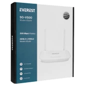 Everest SG-V500 2.4GHz 300Mbps Wi-Fi ADSL2+/VDSL2 2*5dBi Antenli Kablosuz Modem Router - 35609 - 5