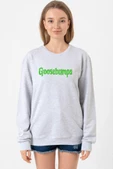Goosebumps Lettern Grimelanj Kadın 2ip Sweatshirt - 1