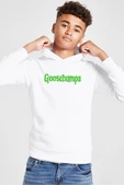 Goosebumps Lettern Beyaz Çocuk 3ip Kapşonlu  Sweatshirt thumbnail 1