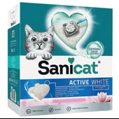 Sanicat Active White Lotus Flower Ultra Topaklanan Oxygen Control Kedi Kumu 6 Lt - 1