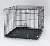 Dayang Köpek Kafesi Siyah  93X56.5X63.5 - 1