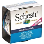 Schesir C688 Puppy Jelly Ton Balıklı Aloe Veralı Yavru Köpek Konservesi 150 Gr - 1