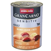 Animonda Gran Carno Sensitive Tavuklu Ve Pirinçli Yetişkin Köpek Konservesi 400 Gr - 1