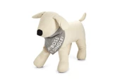 Beeztees Bandana Boyun Tasması Gri 22*12 Cm Small - 1