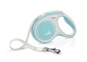 Flexi New Comfort Otomatik Açık Mavi Şerit Gezdirme Medium 5 Mt - 1