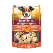 SmartBones Tavuklu Tatlı Patatesli Mini Düğüm Kemik 8'li 128gr thumbnail 1